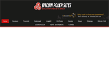 Tablet Screenshot of bitcoinpokersites.net